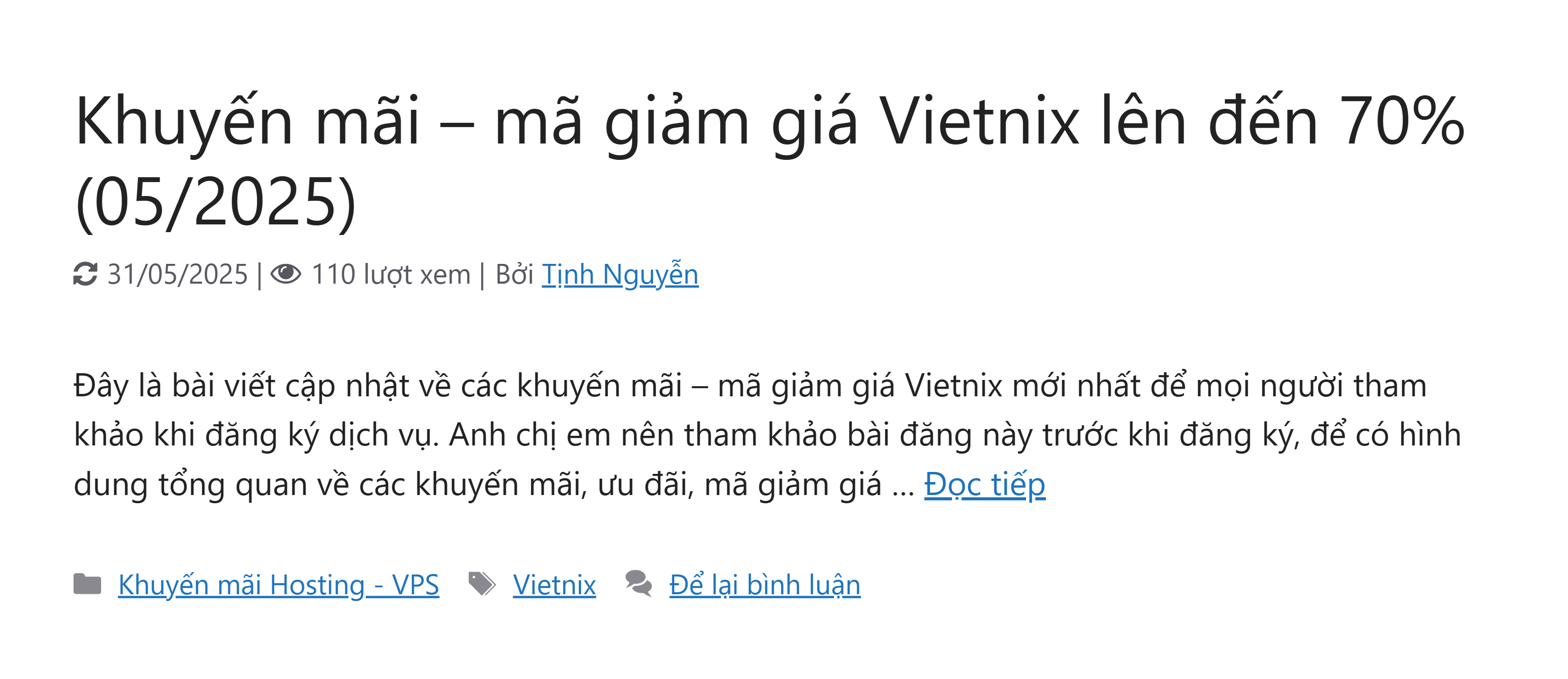 Hiển thị ngày cập nhật bài viết theme GeneratePress