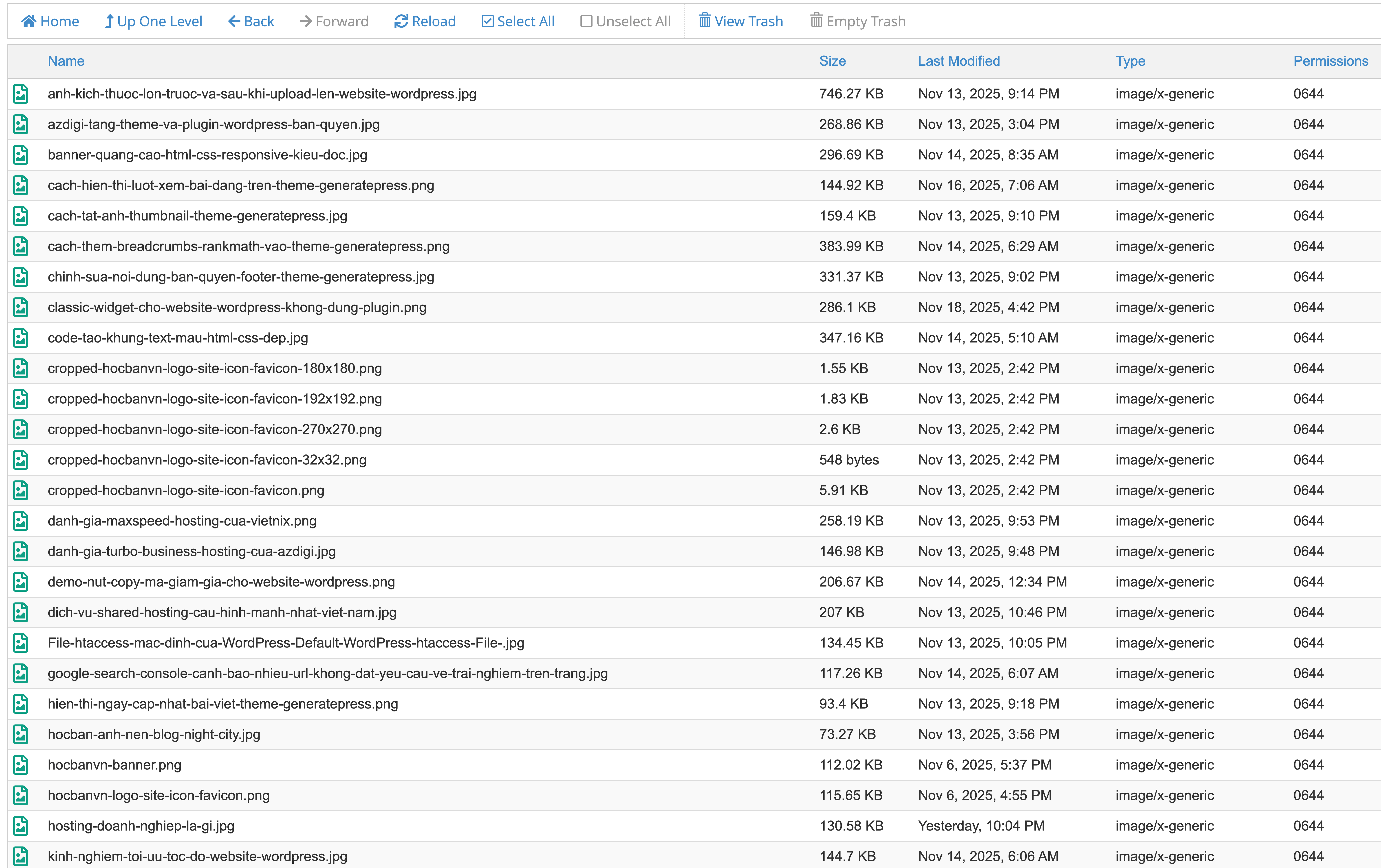 Ngăn WordPress tự động cắt ảnh mà không dùng 